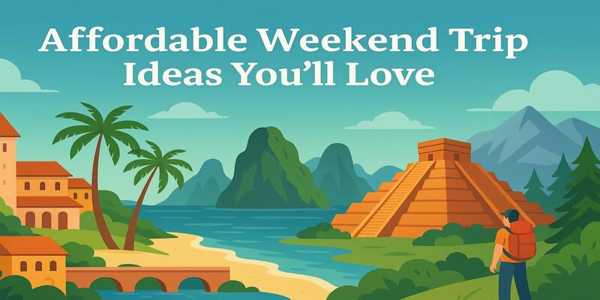 Fun And Affordable Weekend Trip Ideas You'll Love
